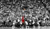 Michael Jordan Son Saniye Atış Kanvas Tablo - 3