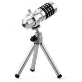 Huawei P10 Lite 12X Zoom Lens Teleskop ve Tripod Markacase - 1