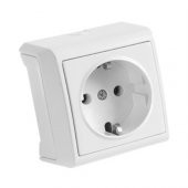 Viko 90681008 Vera Sıva Üstü Topraklı Priz - 1