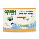 U Green Clean Bulaşık Makinası Deterjanı Deterjanı Tablet 30'lu - 1