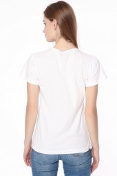 Teletabi Baskılı Kısa Kol T-Shirt Beyaz 0128 - 6