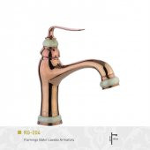Flamingo Rose Gold Lavabo Armatürü - 1