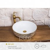 Starx Gold White Çanak Lavabo - 1