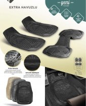 Volkswagen Passat B8 2015 2017  Havuzlu Kauçuk Paspas Takımı - 2