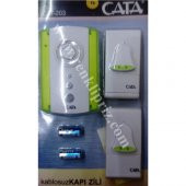 Cata İki Butonlu Kablosuz Kapı Zili Ct-203 - 1