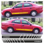 Mitsubishi Carisma Yan Şerit Oto Sticker - 3