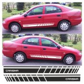 Mitsubishi Carisma Yan Şerit Oto Sticker - 5