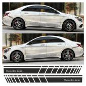 Mercedes Benz Yan Şerit Oto Sticker - 5