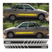 Lada Vega Yan Şerit Oto Sticker - 1