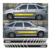 Lada Vega Hb Yan Şerit Oto Sticker - 1