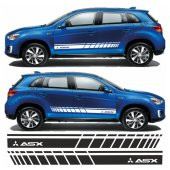 Mitsubishi Asx Yan Şerit Oto Sticker - 1