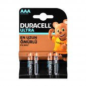 Duracell Ultra Power Powercheck AAA İnce Kalem Pil 4lü - 1