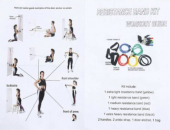 11 Parçalı Direnç Lastiği Seti ( fitness Yoga) thumbnail 2