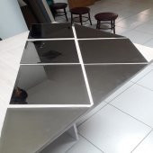 Ayna  Baklava Dilim  Bizoteli kendin yap ayna 40x40 ebat 1 adet 52 TL - 5