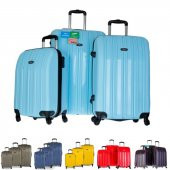 Tutqn Safari Kırılmaz 3 lu Valiz Seti (Buyuk, Orta ve Kabin) 7 Renk - 1