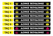 İsme Özel Motor Plakalığı - 7