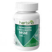 Herbina Glukozamin Kondroitin Sülfat MSM ( Metilsülfonilmetan ) 200 Tablet 1500 mg ( Glucosamine ) - 3