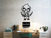 DEADPOOL METAL TABLO 60 X 40 - 1