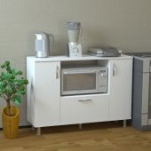Platin Çok Amaçlı Mini Fırın Dolabı Mutfak Dolabı - 1