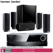 HARMAN KARDON HDCOM 1616S AVR161S Amfi ve HKTS16 5.1 Ses Sistemi - 1