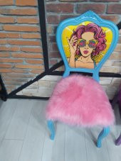 PELUŞ SANDALYE - 1