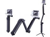 AngelEye GP-238 3-Way Monopod Stand Mini Tripod - 1