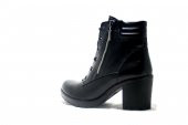 Belox 3016 Siyah Deri Casual Bayan Bot - 3