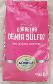 Demir Gubresi 25 Kg Toz Demir Gübresi Gübretaş Toz Demir Gübresi Demir Sülfat %19 Demir - 2