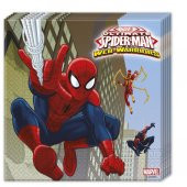 Spiderman Peçete Örümcek Adam Doğum Günü Parti Peçetesi 33cmx33cm - 1