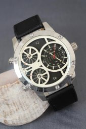 Deri Kordonlu Spor Kasa Erkek Kol Saati - 1