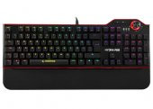 Rampage Hydra R6 Siyah USB RGB Aydınlatmalı Gaming Pro Q Multimedia Mekanik Klavye - 1
