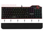 Rampage Hydra R6 Siyah USB RGB Aydınlatmalı Gaming Pro Q Multimedia Mekanik Klavye - 4