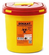 5 Adet Kesici ve Delici Tıbbi Enfekte Atık Kutusu 1.3 Lt. - 1