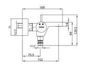 ECA Purity Banyo Bataryası 477H+Metal Tel Süngerlik 3lü Köşe Raf   Krom Şampuanlık 2li Set - 3