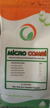 Mikro Gubre 1 Kg Mikro Elementli Gübre İz Element Gübresi Micro Gübresi Demir Bakır Çinko Mangan - 1