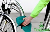 TERLANS Bisiklet Hızlı Cila Temizleyici Parlatıcı 500ml + Mikrofiber Bez - 1