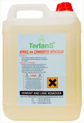 TERLANS İnşaat Sonrası Çimento Artığı Temizleyici Kireç Sökücü 5Kg - 2