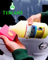 TERLANS Lastik Parlatıcı1 Lt + UYGULAMA SÜNGERİ - 2