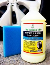 TERLANS Lastik Parlatıcı1 Lt + UYGULAMA SÜNGERİ - 6