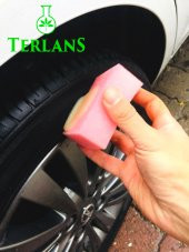 TERLANS 3 lü Araç Bakım Seti İç Temizlik - Lastik Parlatıcı - Hızlı Cila - 3