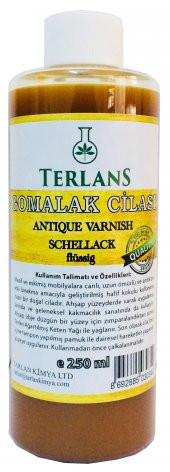 TERLANS Doğal Ahşap Cilası GOMALAK 250ml - 1