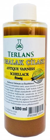 TERLANS Doğal Ahşap Cilası GOMALAK 250ml - 4