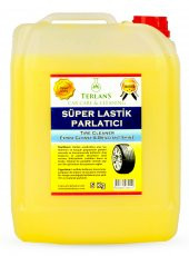 TERLANS Lastik Parlatıcı JEL 5 Kg + Uygulama Süngeri HEDİYE - 1