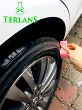 TERLANS Lastik Parlatıcı JEL 5 Kg + Uygulama Süngeri HEDİYE - 4