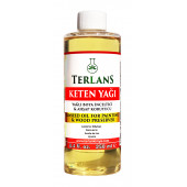 TERLANS Ağartılmış Keten Yağı Resim Yağı 250 ml Linseed Oil - 6