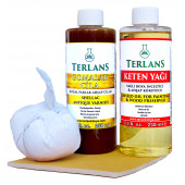 TERLANS Doğal Ahşap Cila Seti GOMALAK & KETEN YAĞI - 5