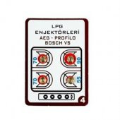 LPG OCAK MEMESİ ENJEKTÖR 4LÜ SET BÜTÜN MARKALARA uyumlu lpg tup - 4