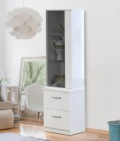 Ev Şehri - Beyaz Vitrin Gümüşlük ev-042 Ücretsiz Kargo thumbnail 1