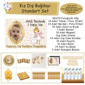 Pembe Leopar Peri ve Diş Parti Seti Standart Set - 1