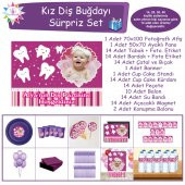 Diş Partisi Mor Uzayda Diş Konsept Sürpriz Set - 1